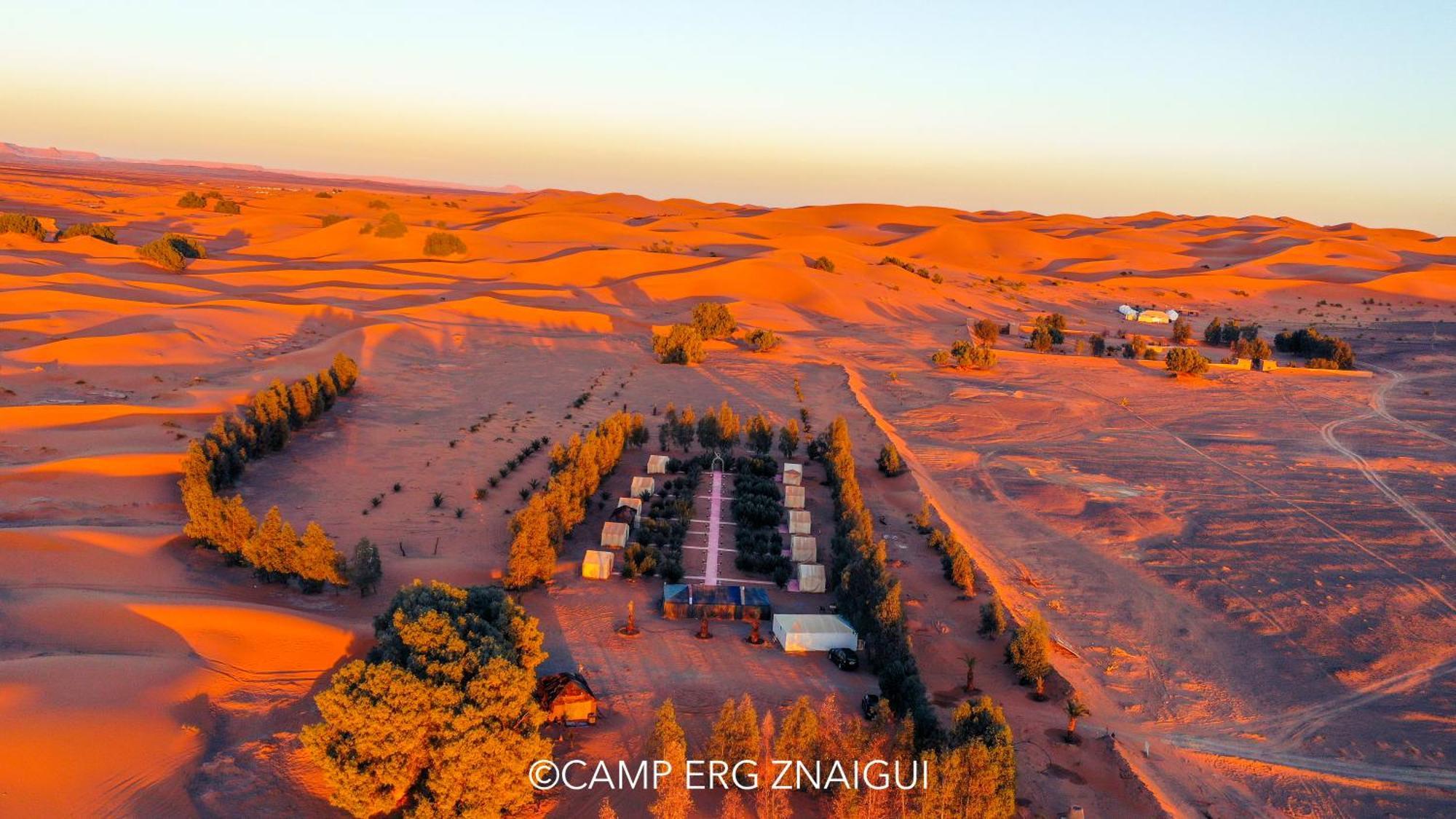 Merzouga Camp Erg Znaigui Hotel Taouz Exterior photo