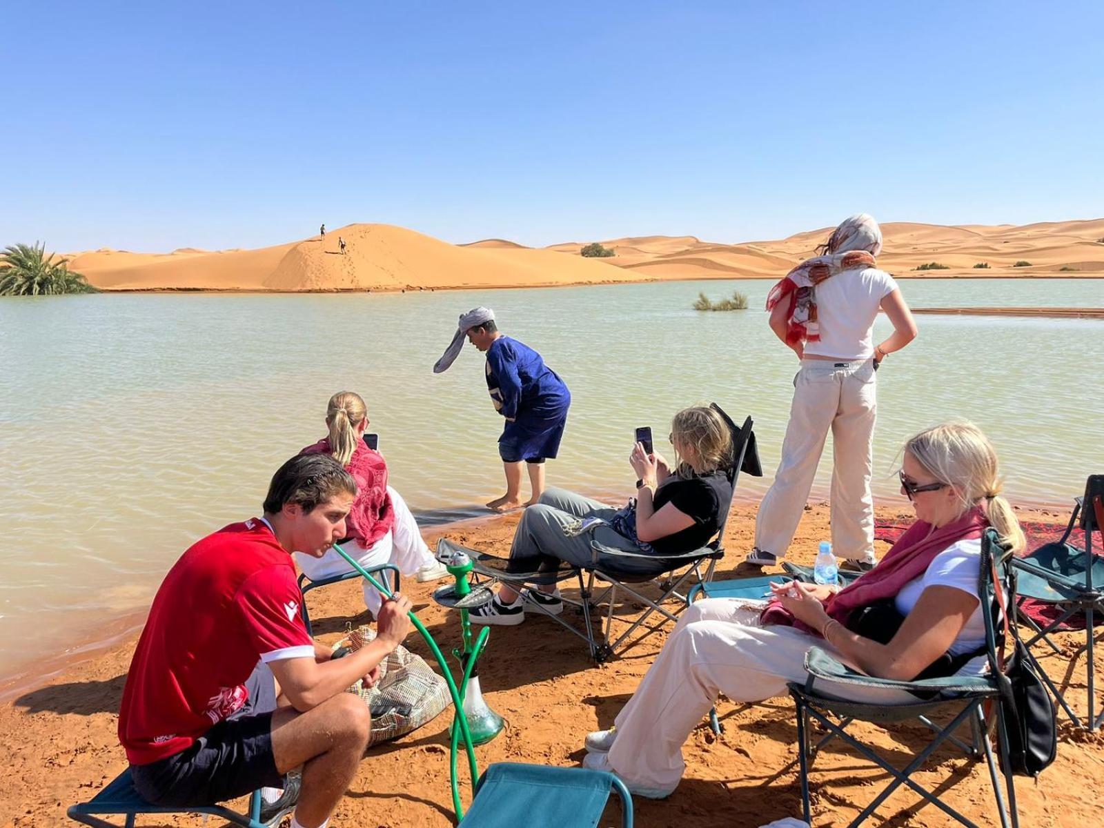 Merzouga Camp Erg Znaigui Hotel Taouz Exterior photo